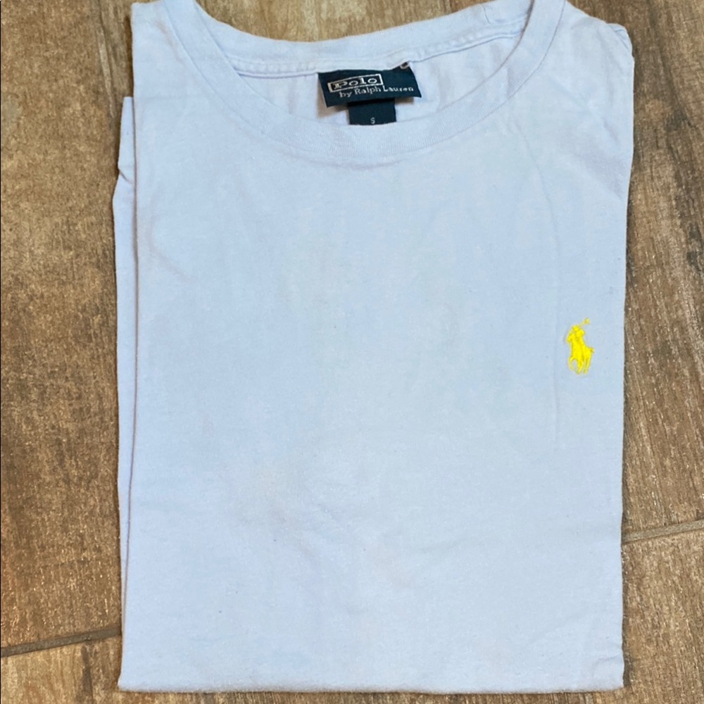 Polo by Ralph Lauren Men's light blue T-Shirt